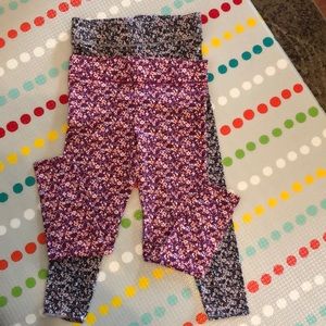 Aerie chill play move floral leggings
